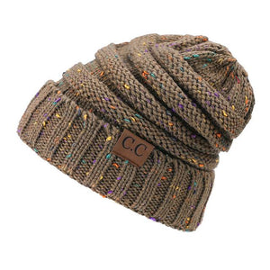 Soft Knit Ponytail Beanie