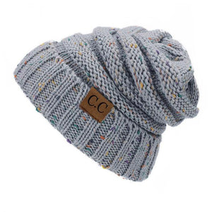 Soft Knit Ponytail Beanie
