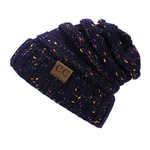 Soft Knit Ponytail Beanie