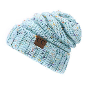 Soft Knit Ponytail Beanie
