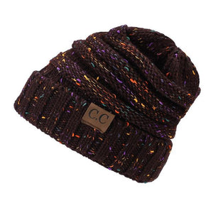 Soft Knit Ponytail Beanie