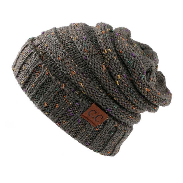 Soft Knit Ponytail Beanie