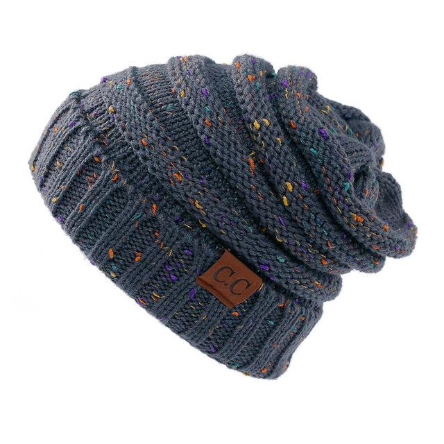 Soft Knit Ponytail Beanie