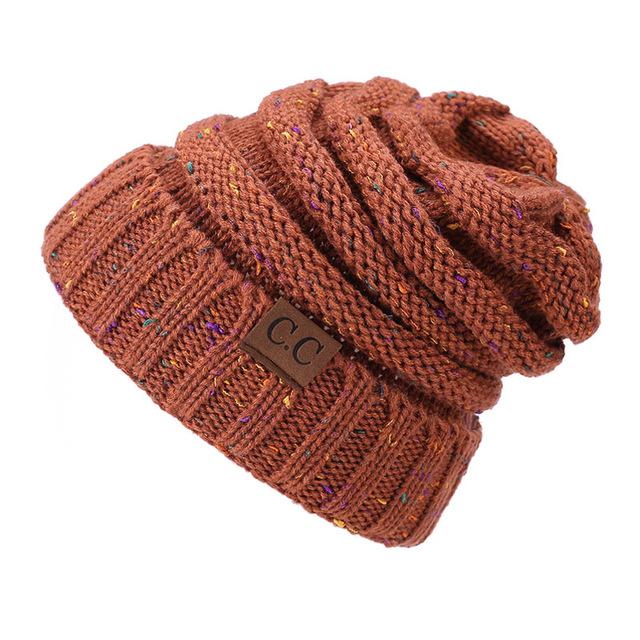 Soft Knit Ponytail Beanie
