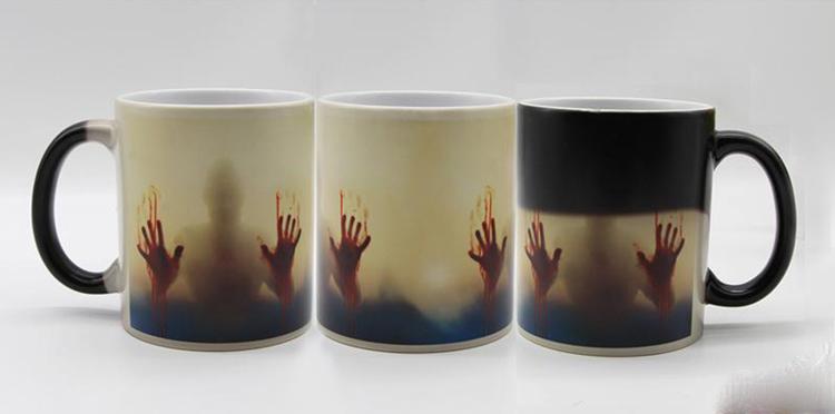 The Walking Dead Mug Color Changing Heat Sensitive Ceramic 11oz