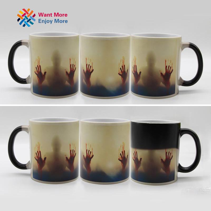 The Walking Dead Mug Color Changing Heat Sensitive Ceramic 11oz