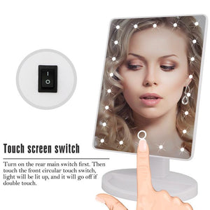 Vanity Mirror - 22 LED Touch Screen Makeup Mirror